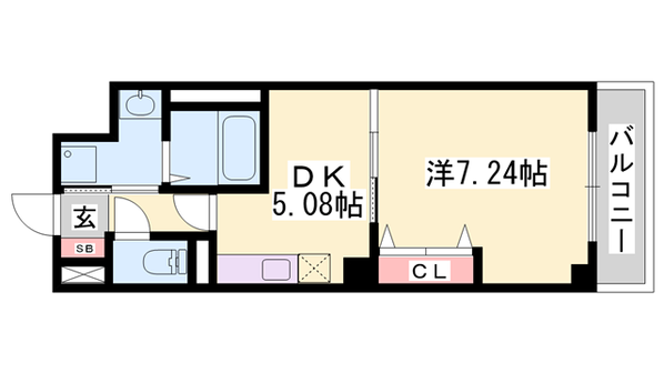 ヴィンチェロの物件間取画像